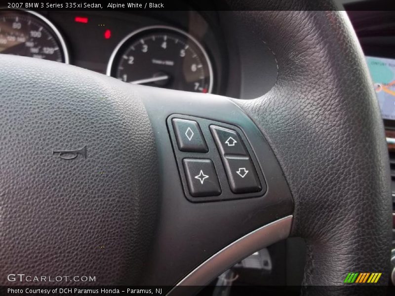 Alpine White / Black 2007 BMW 3 Series 335xi Sedan