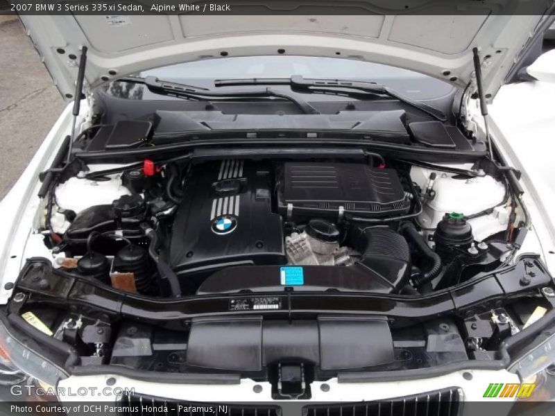 Alpine White / Black 2007 BMW 3 Series 335xi Sedan