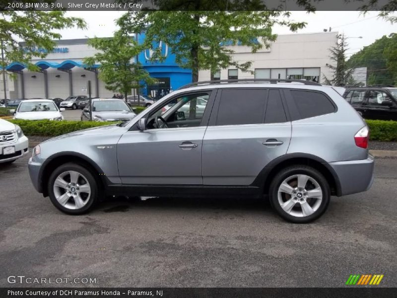 Silver Grey Metallic / Grey 2006 BMW X3 3.0i