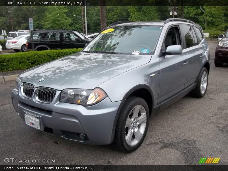 Silver Grey Metallic / Grey 2006 BMW X3 3.0i