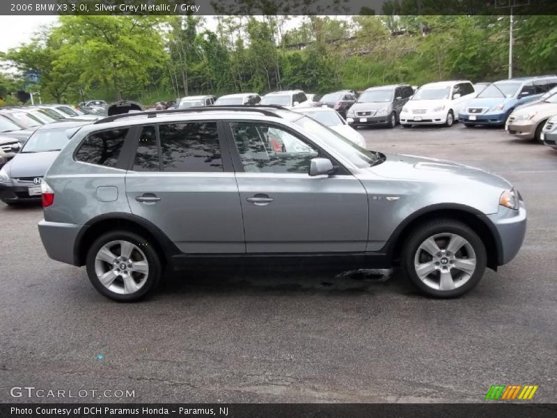 Silver Grey Metallic / Grey 2006 BMW X3 3.0i