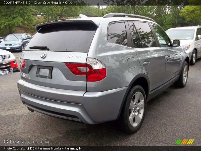 Silver Grey Metallic / Grey 2006 BMW X3 3.0i