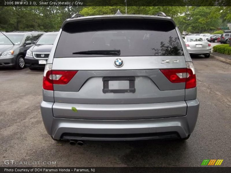 Silver Grey Metallic / Grey 2006 BMW X3 3.0i