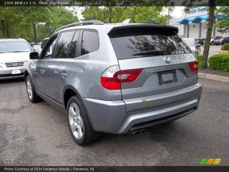 Silver Grey Metallic / Grey 2006 BMW X3 3.0i