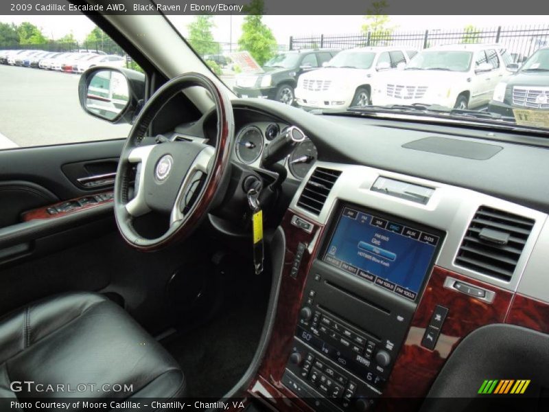 Black Raven / Ebony/Ebony 2009 Cadillac Escalade AWD