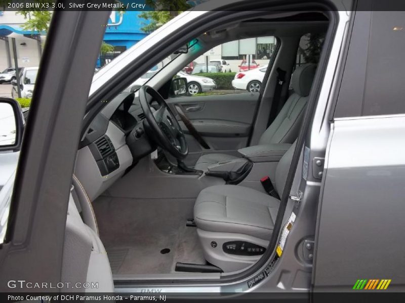 Silver Grey Metallic / Grey 2006 BMW X3 3.0i