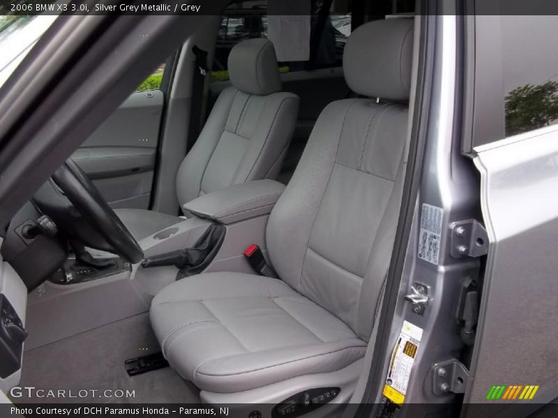 Silver Grey Metallic / Grey 2006 BMW X3 3.0i