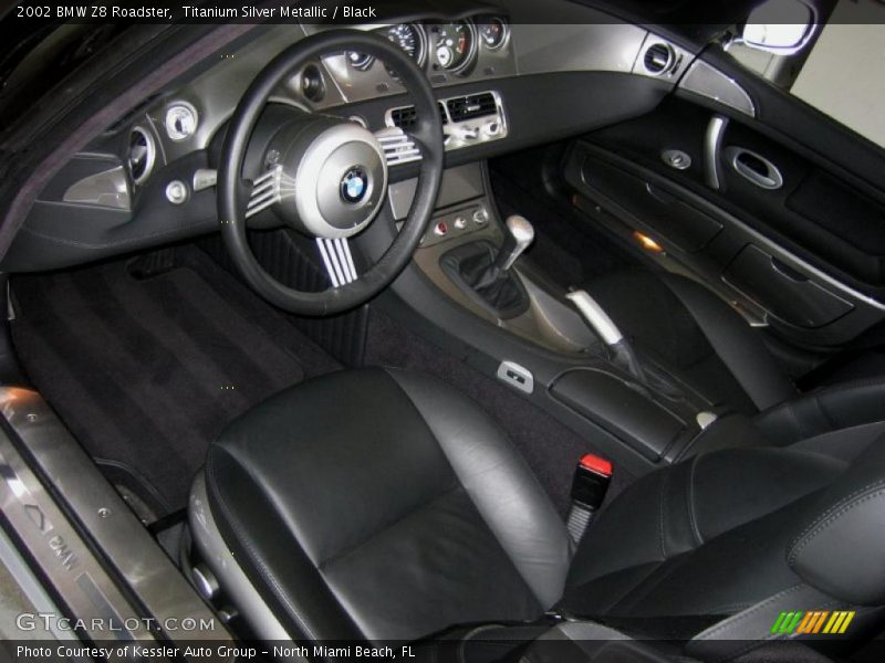  2002 Z8 Roadster Black Interior