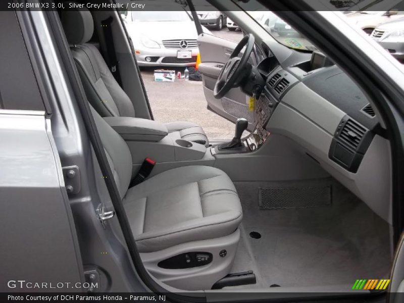 Silver Grey Metallic / Grey 2006 BMW X3 3.0i