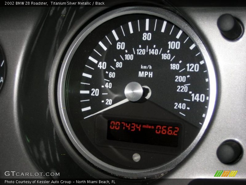  2002 Z8 Roadster Roadster Gauges