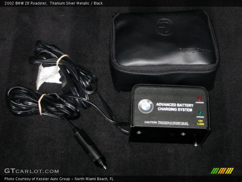 Titanium Silver Metallic / Black 2002 BMW Z8 Roadster