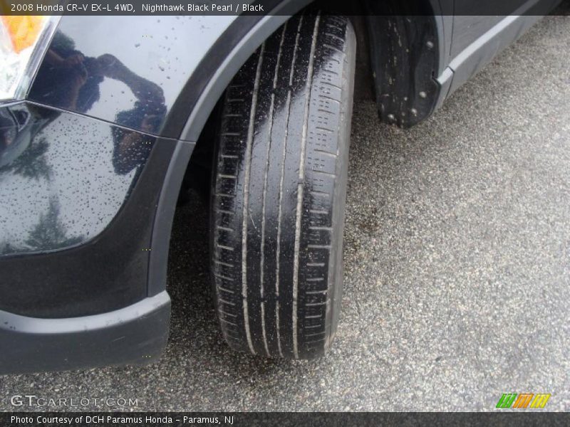 Nighthawk Black Pearl / Black 2008 Honda CR-V EX-L 4WD