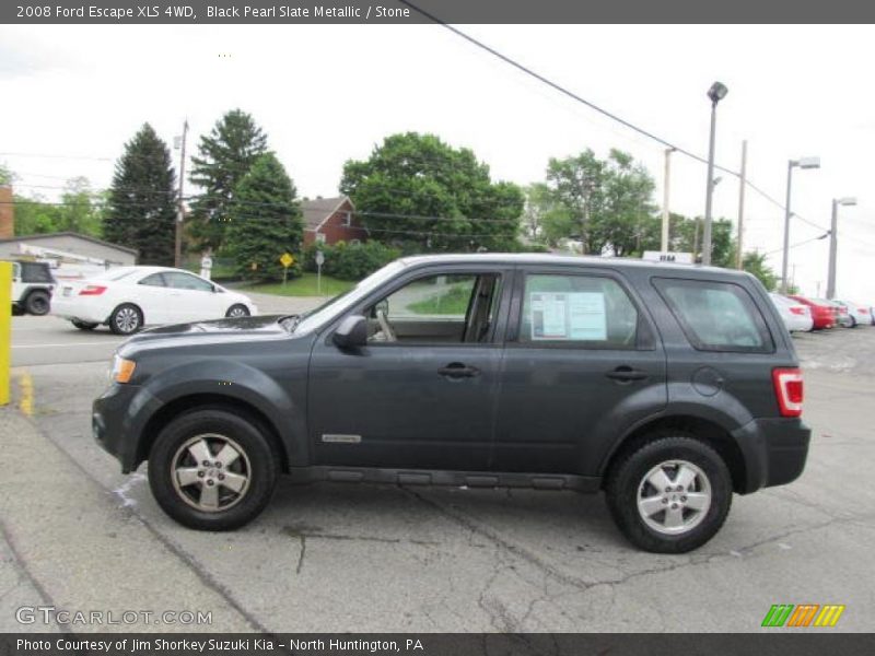 Black Pearl Slate Metallic / Stone 2008 Ford Escape XLS 4WD