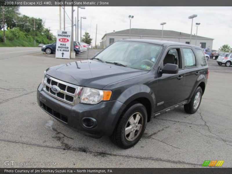 Black Pearl Slate Metallic / Stone 2008 Ford Escape XLS 4WD