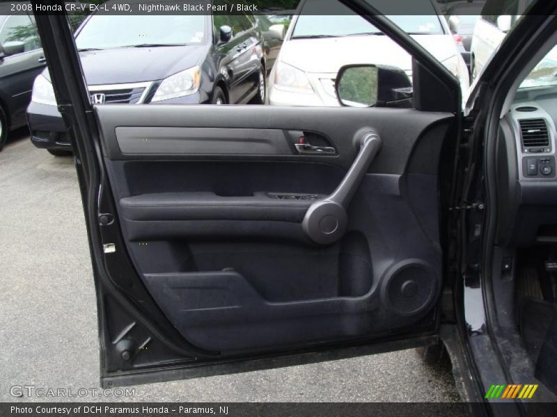 Nighthawk Black Pearl / Black 2008 Honda CR-V EX-L 4WD