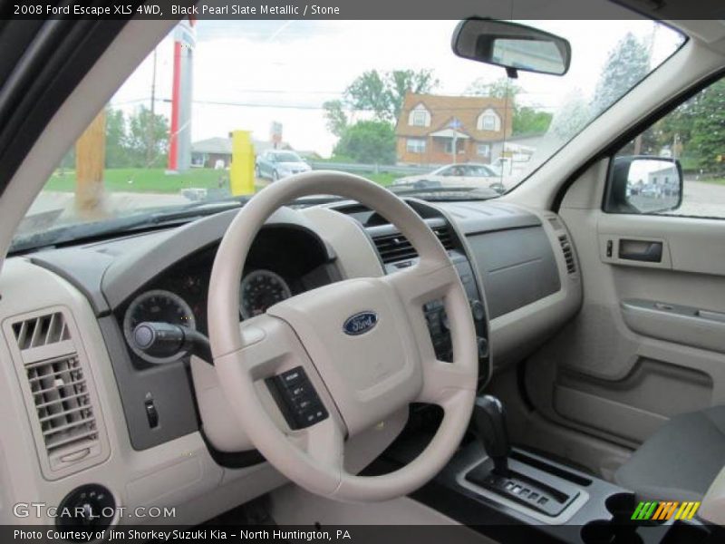Black Pearl Slate Metallic / Stone 2008 Ford Escape XLS 4WD