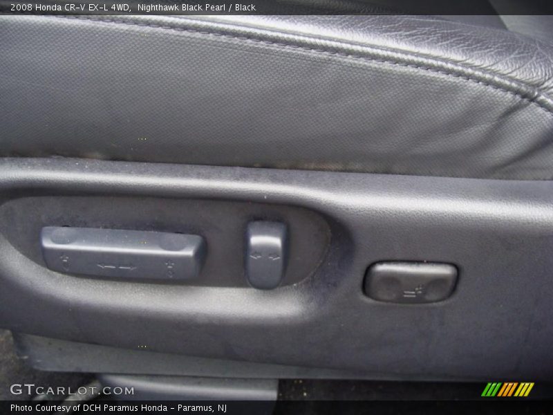 Nighthawk Black Pearl / Black 2008 Honda CR-V EX-L 4WD