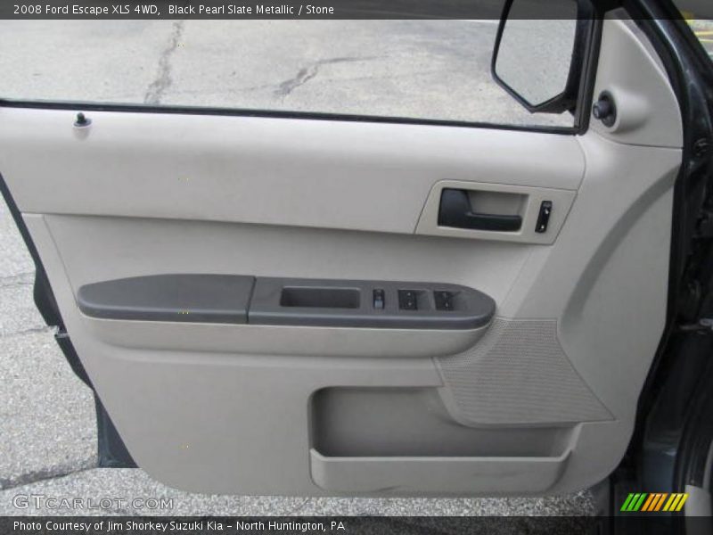Black Pearl Slate Metallic / Stone 2008 Ford Escape XLS 4WD