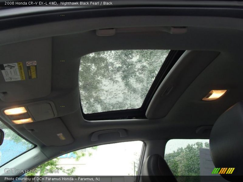 Nighthawk Black Pearl / Black 2008 Honda CR-V EX-L 4WD