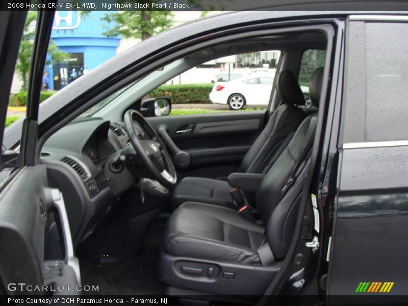 Nighthawk Black Pearl / Black 2008 Honda CR-V EX-L 4WD