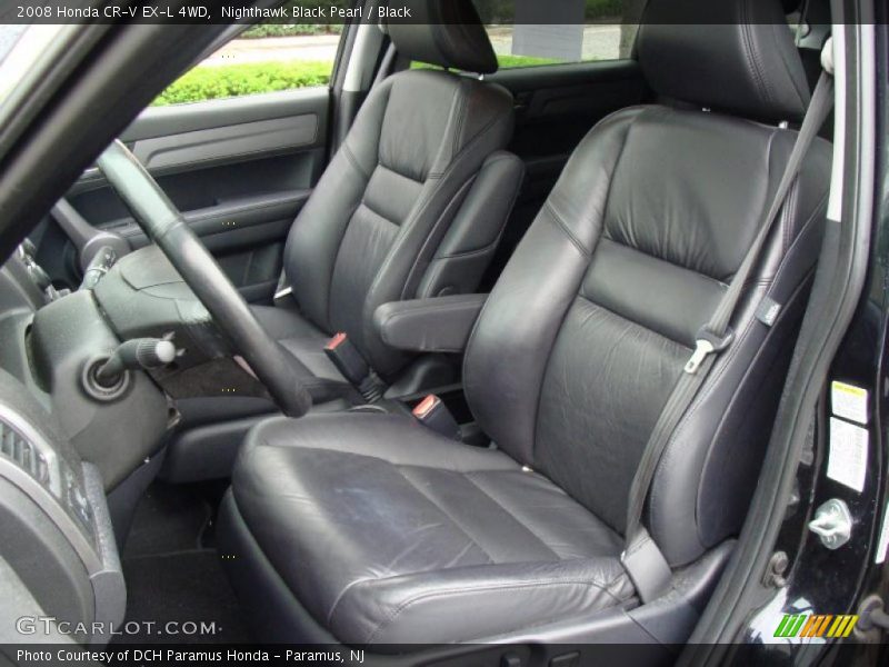 Nighthawk Black Pearl / Black 2008 Honda CR-V EX-L 4WD