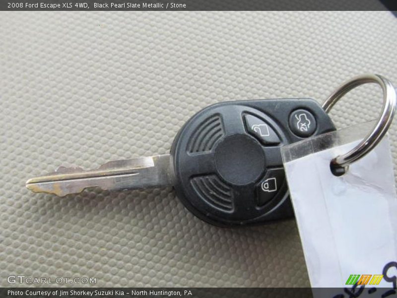 Black Pearl Slate Metallic / Stone 2008 Ford Escape XLS 4WD