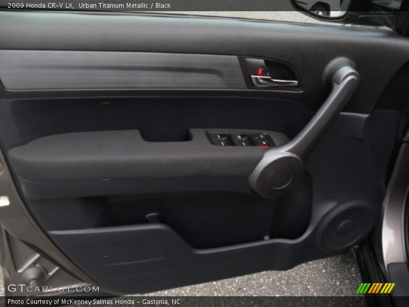 Urban Titanium Metallic / Black 2009 Honda CR-V LX