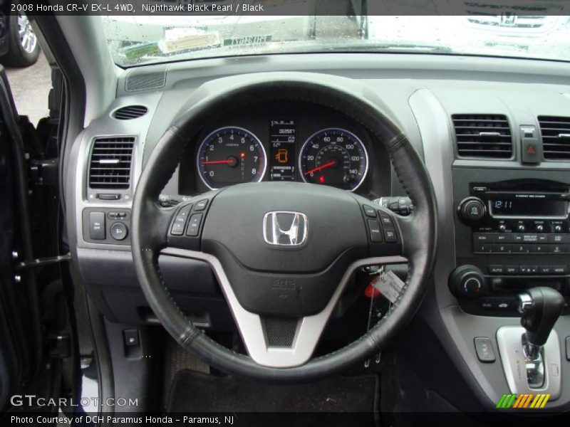 Nighthawk Black Pearl / Black 2008 Honda CR-V EX-L 4WD