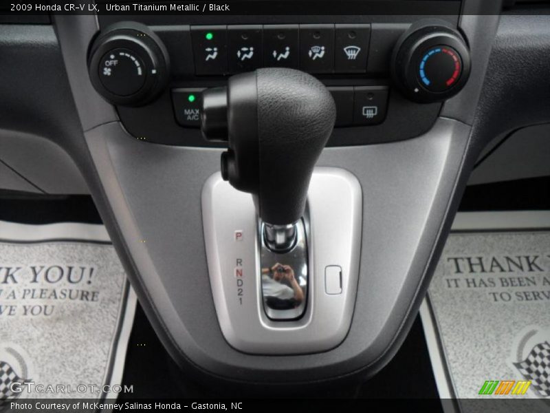  2009 CR-V LX 5 Speed Automatic Shifter