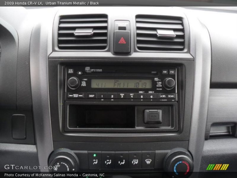 Urban Titanium Metallic / Black 2009 Honda CR-V LX