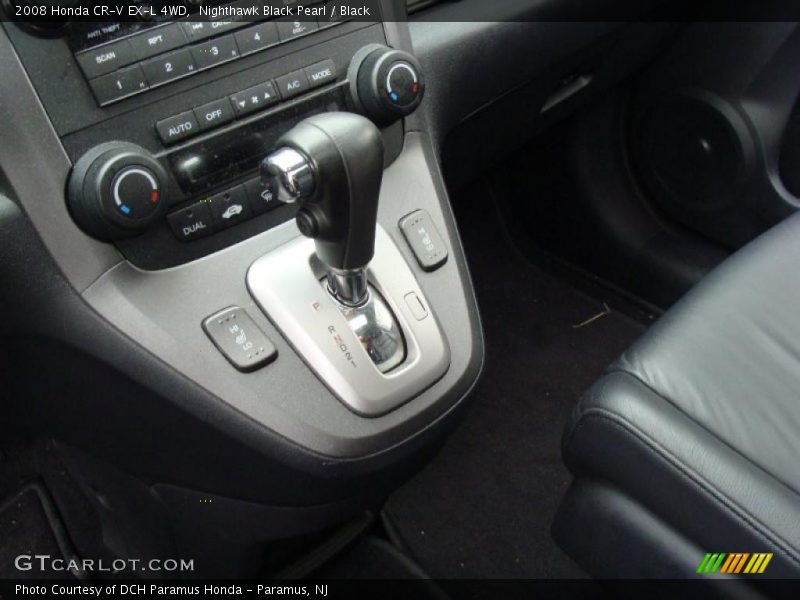 Nighthawk Black Pearl / Black 2008 Honda CR-V EX-L 4WD