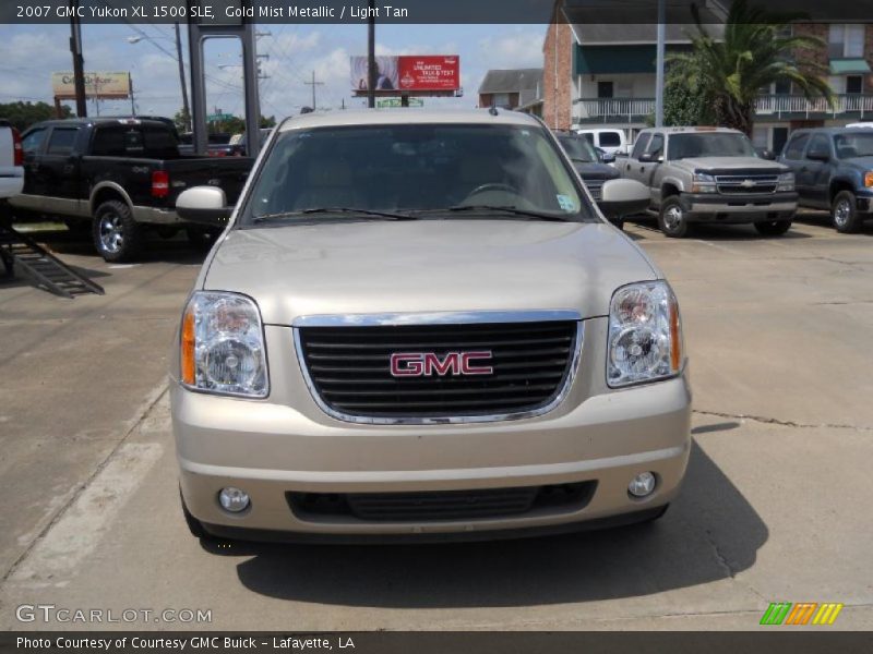 Gold Mist Metallic / Light Tan 2007 GMC Yukon XL 1500 SLE