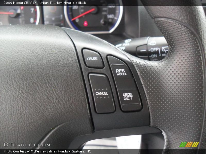 Controls of 2009 CR-V LX