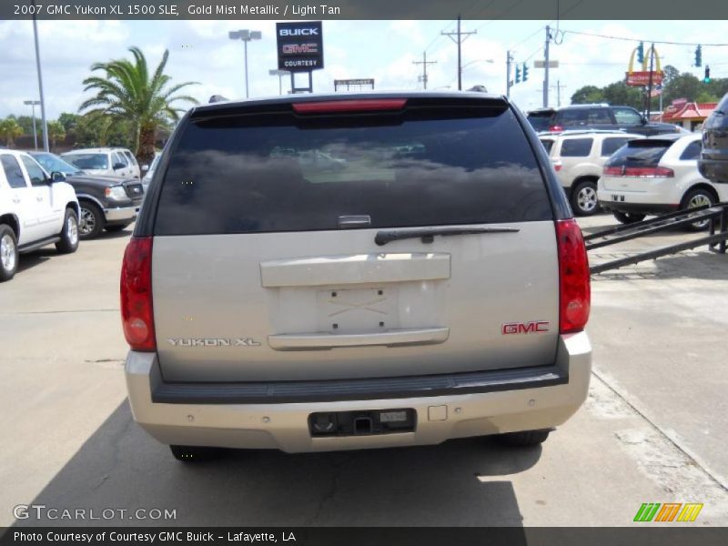 Gold Mist Metallic / Light Tan 2007 GMC Yukon XL 1500 SLE