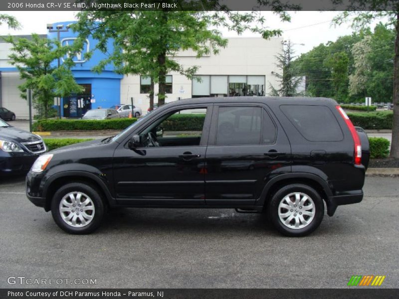 Nighthawk Black Pearl / Black 2006 Honda CR-V SE 4WD