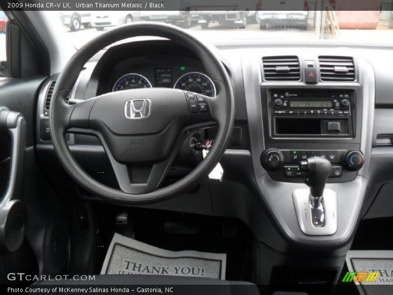 Dashboard of 2009 CR-V LX