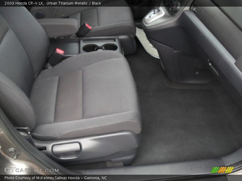 Urban Titanium Metallic / Black 2009 Honda CR-V LX