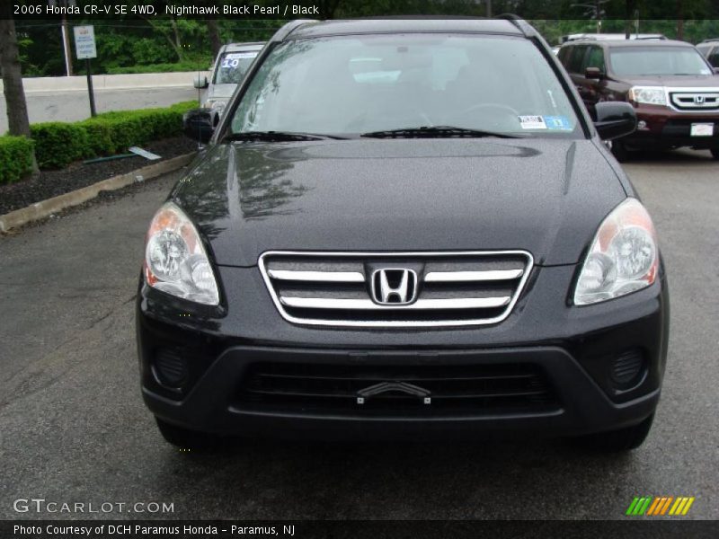 Nighthawk Black Pearl / Black 2006 Honda CR-V SE 4WD