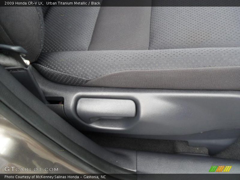 Urban Titanium Metallic / Black 2009 Honda CR-V LX