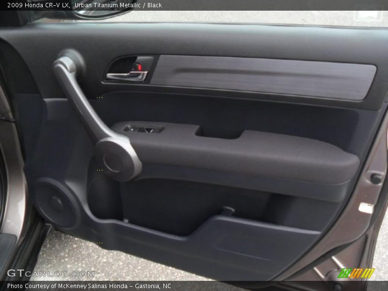 Urban Titanium Metallic / Black 2009 Honda CR-V LX