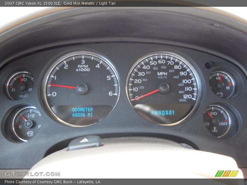  2007 Yukon XL 1500 SLE XL 1500 SLE Gauges