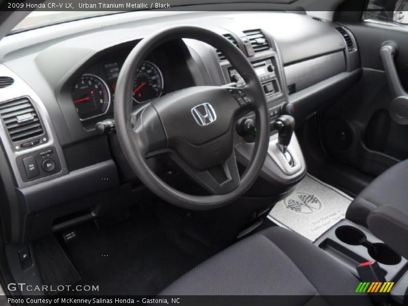  2009 CR-V LX Black Interior