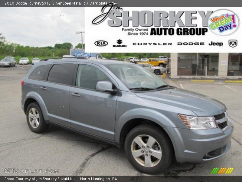 Silver Steel Metallic / Dark Slate Gray 2010 Dodge Journey SXT