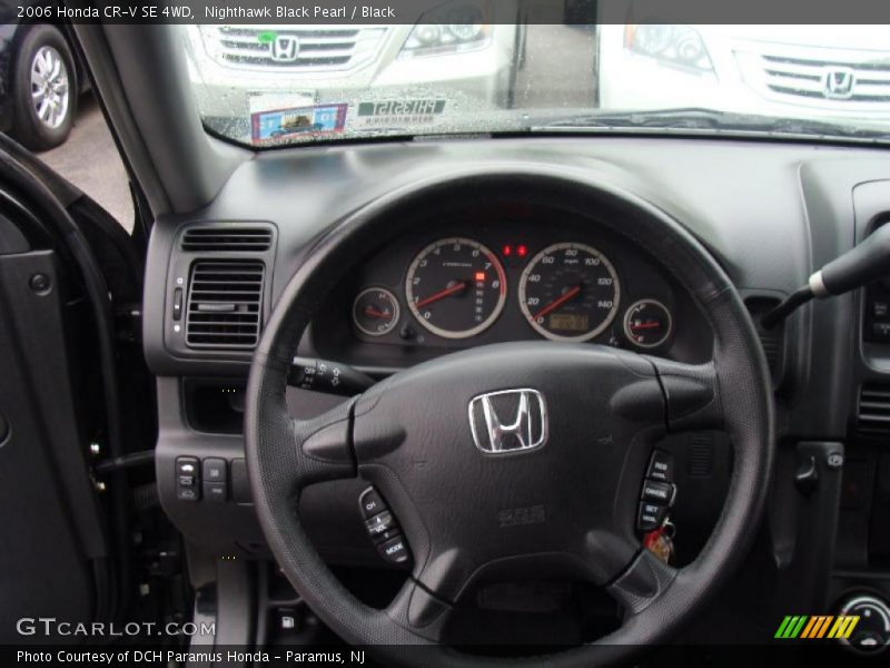 Nighthawk Black Pearl / Black 2006 Honda CR-V SE 4WD
