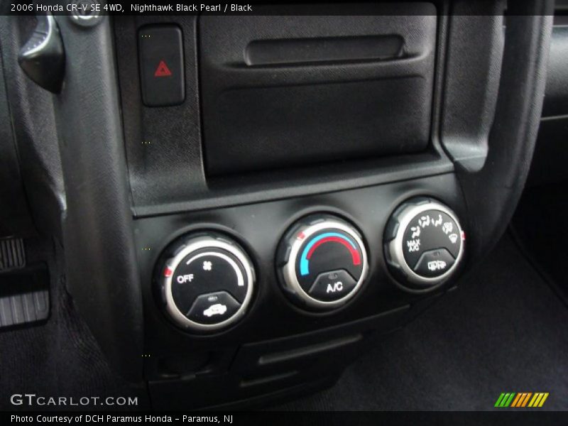 Nighthawk Black Pearl / Black 2006 Honda CR-V SE 4WD
