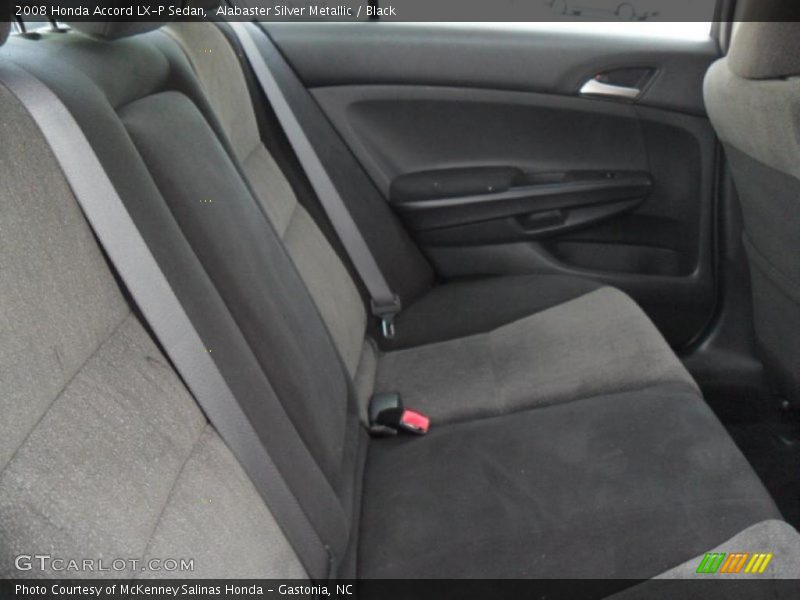 Alabaster Silver Metallic / Black 2008 Honda Accord LX-P Sedan