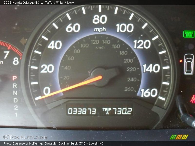 Taffeta White / Ivory 2008 Honda Odyssey EX-L