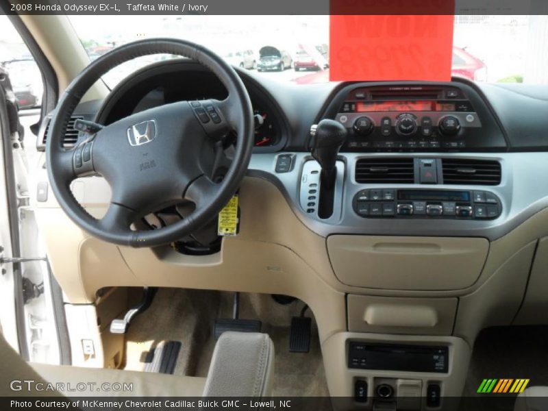 Taffeta White / Ivory 2008 Honda Odyssey EX-L