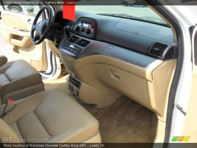 Taffeta White / Ivory 2008 Honda Odyssey EX-L