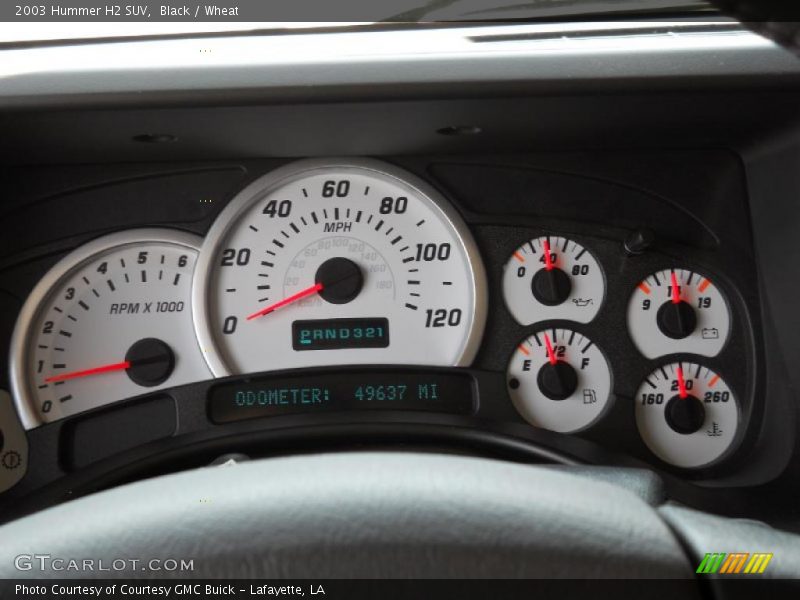 Black / Wheat 2003 Hummer H2 SUV